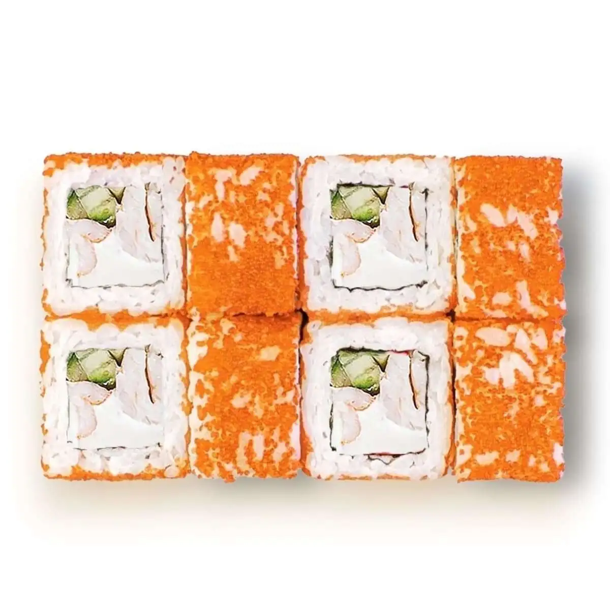 Роллы "Калифорния с креветкой"