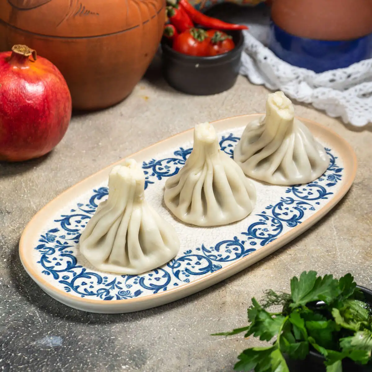 Хинкали том ям отварные