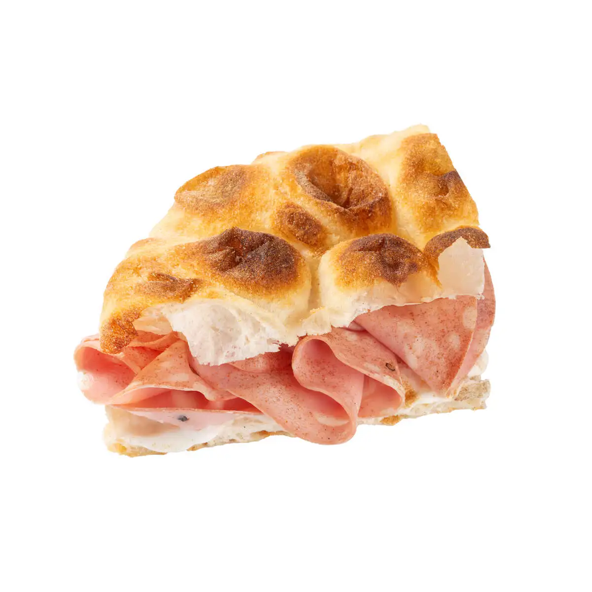 Краст-сэндвич с мортаделлой и сливочным сыром 