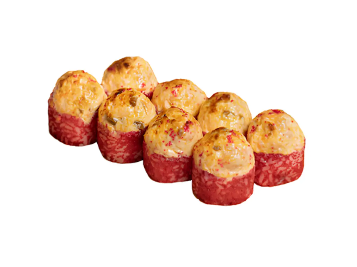 Запечённый с лососем