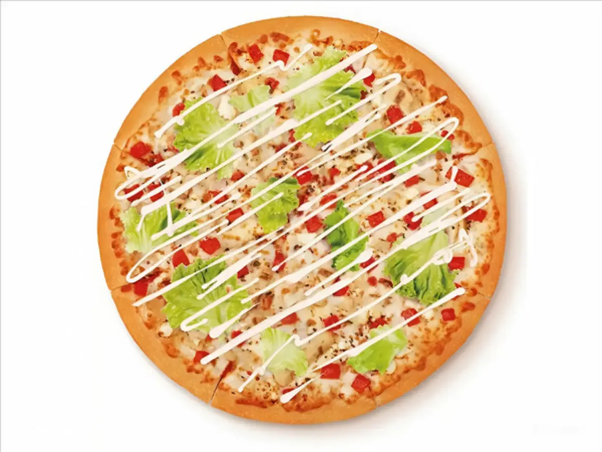 Пицца цезарь