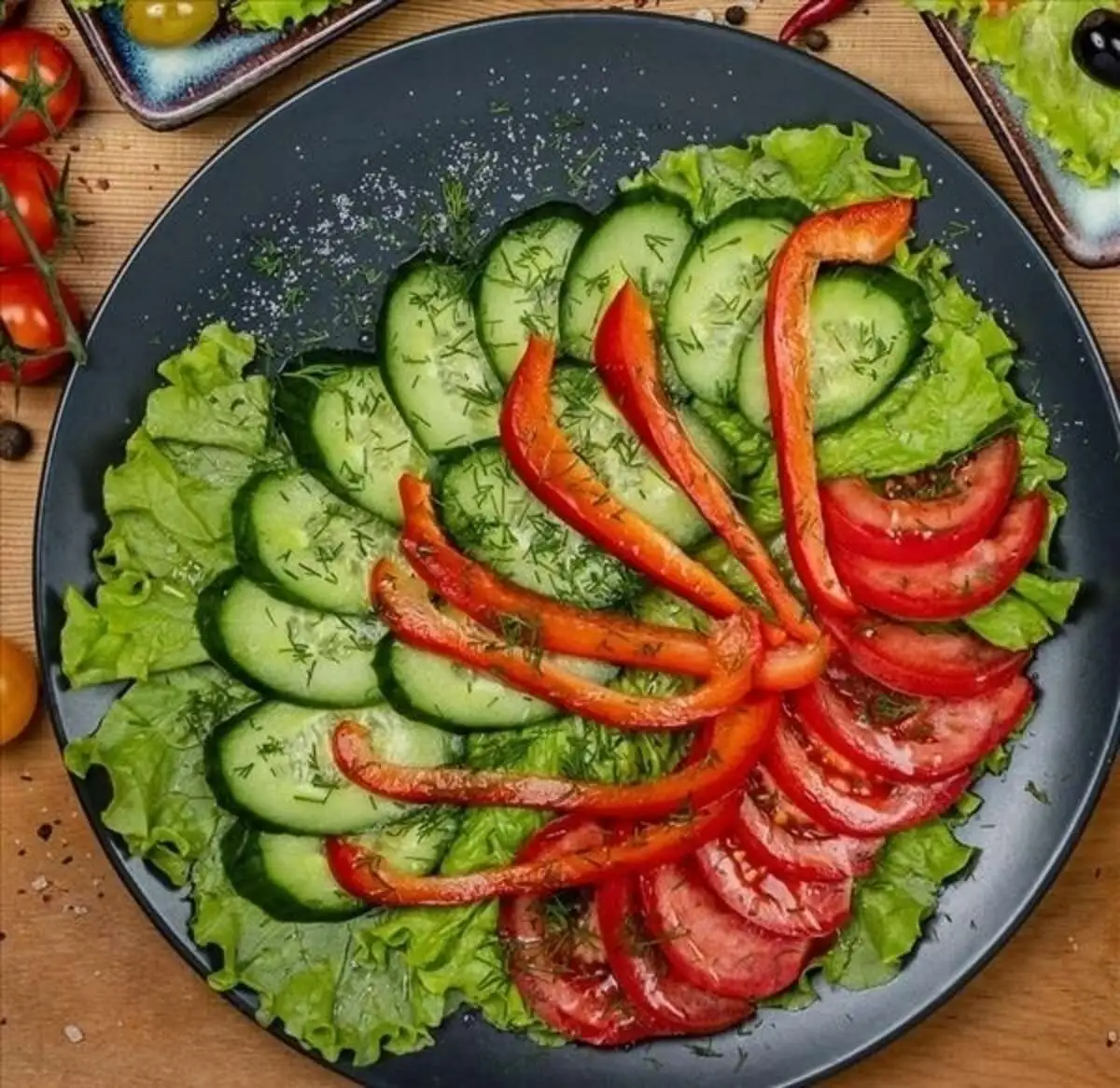 Овощная тарелка