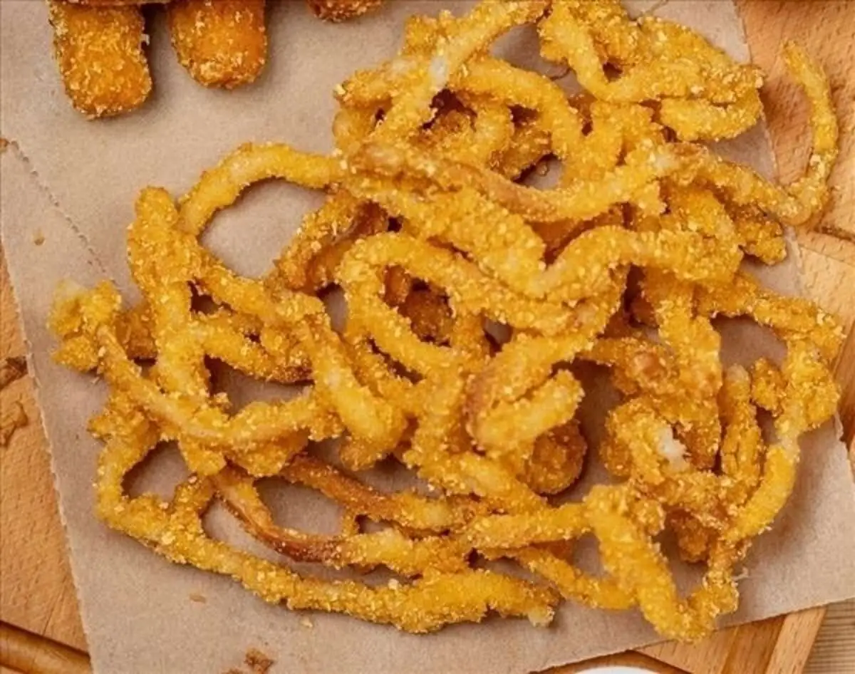 Жареный сыр чечил