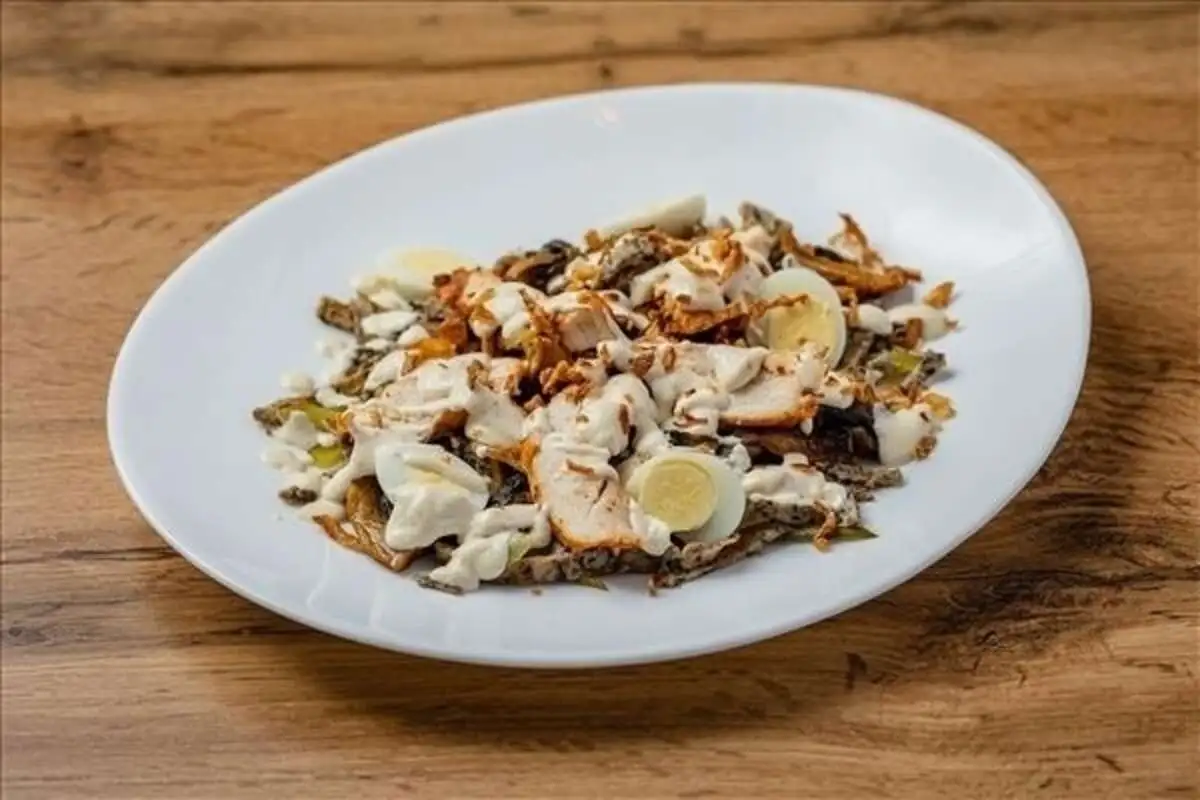 Салат "С грибами"