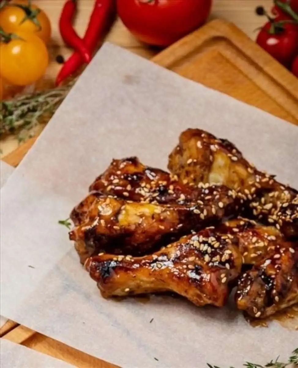 Крылья в соусе