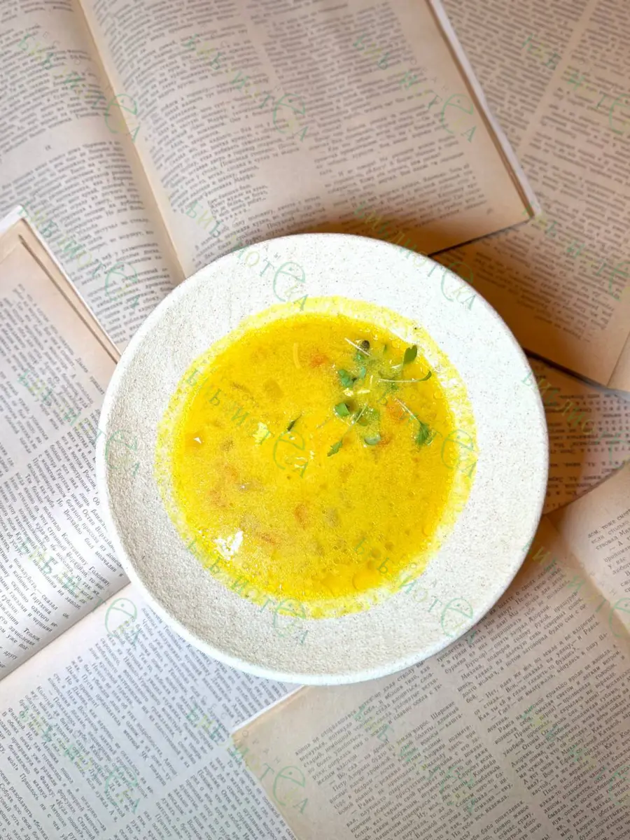 Суп дня - Сырный с картофелем