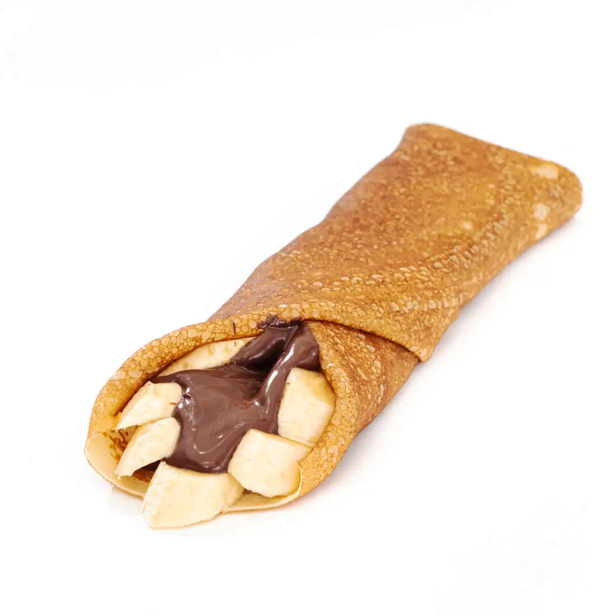 Блинчик с нутеллой и бананом