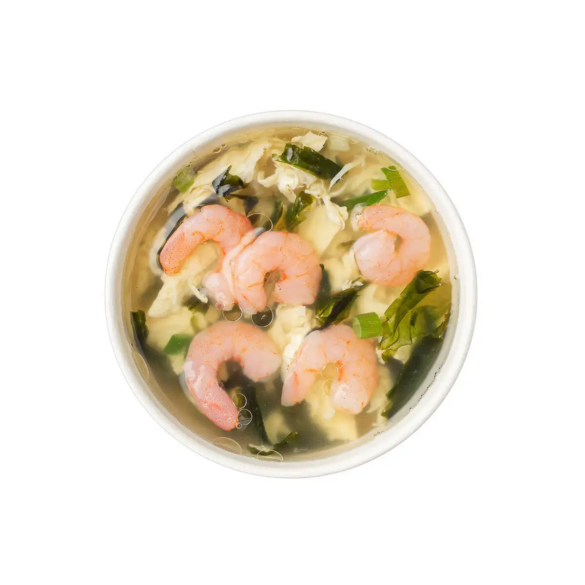 Суп азиатский с креветками