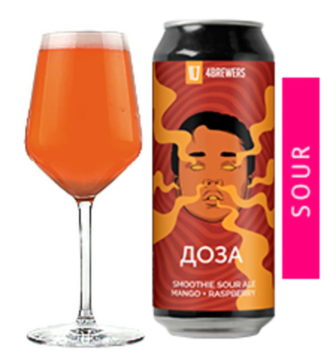 4BR "Доза" Mango-Raspberry Sour Ale