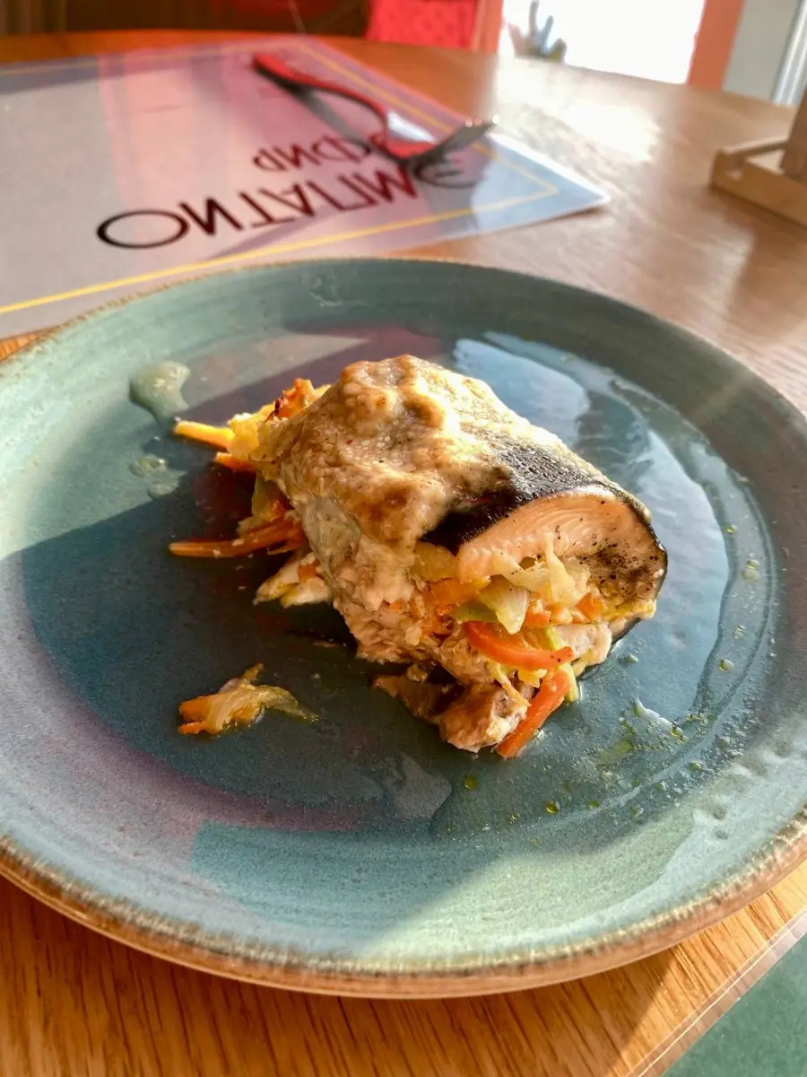 Рыбный рулетик с овощами, 150 г