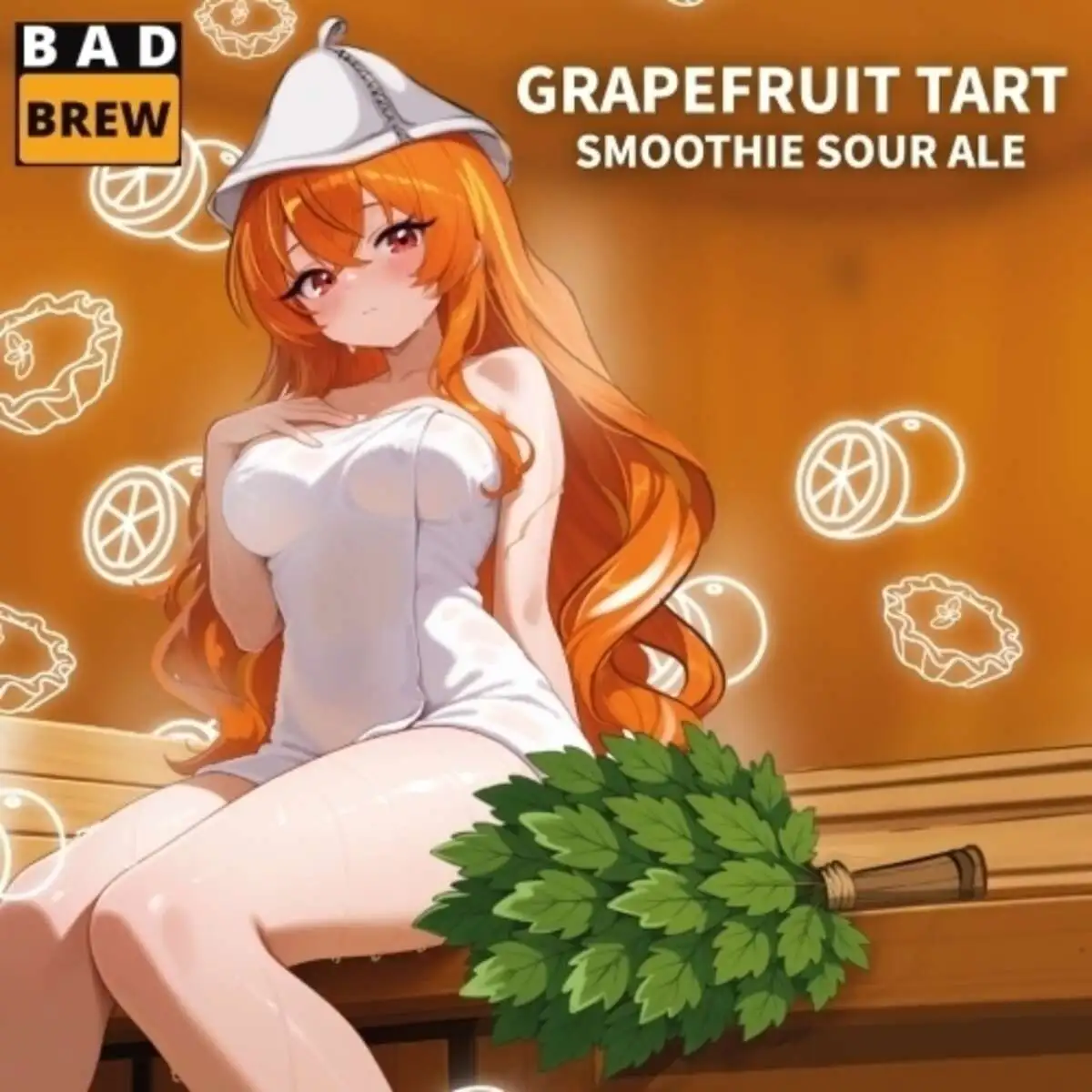 BAD Brew, "Grapefruit Tart" Sour Smoothie