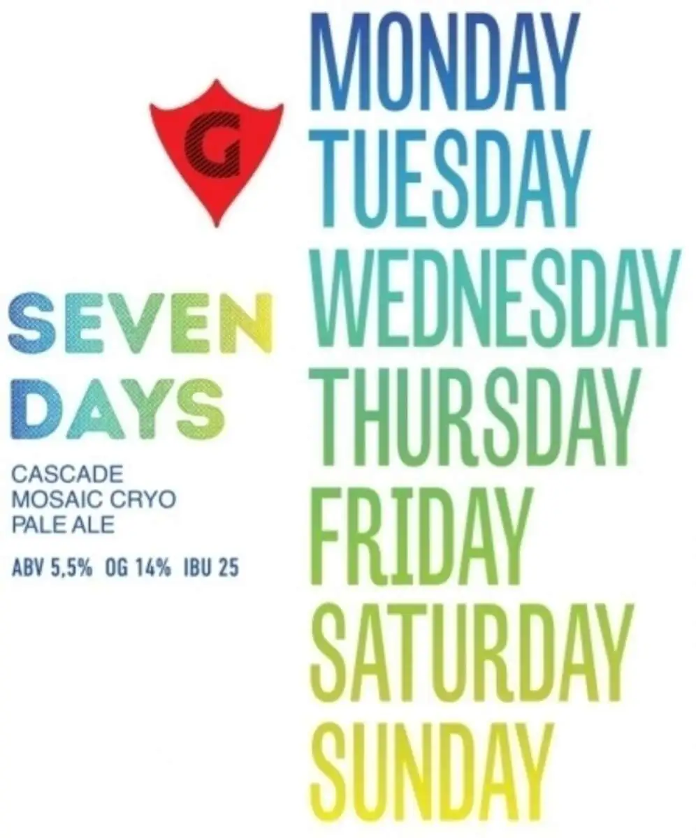 SEVEN DAYS 1 GUSI pale ale