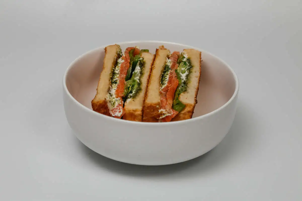 Сэндвич с Лососем