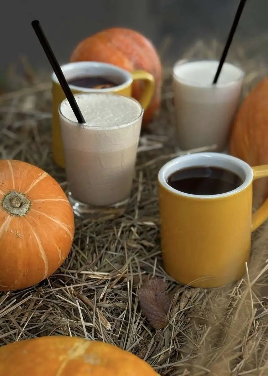 Грушевый латте на альернативном