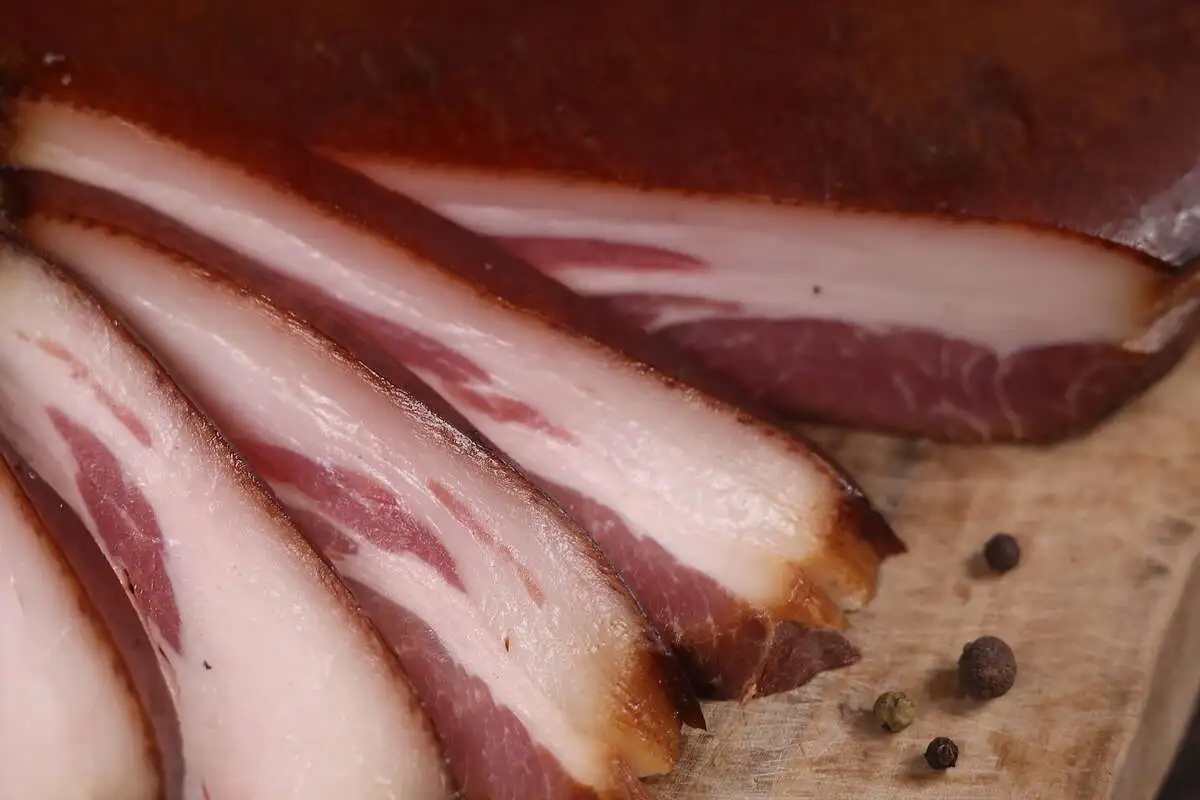 Сало копчен 1 кг (Бочка)