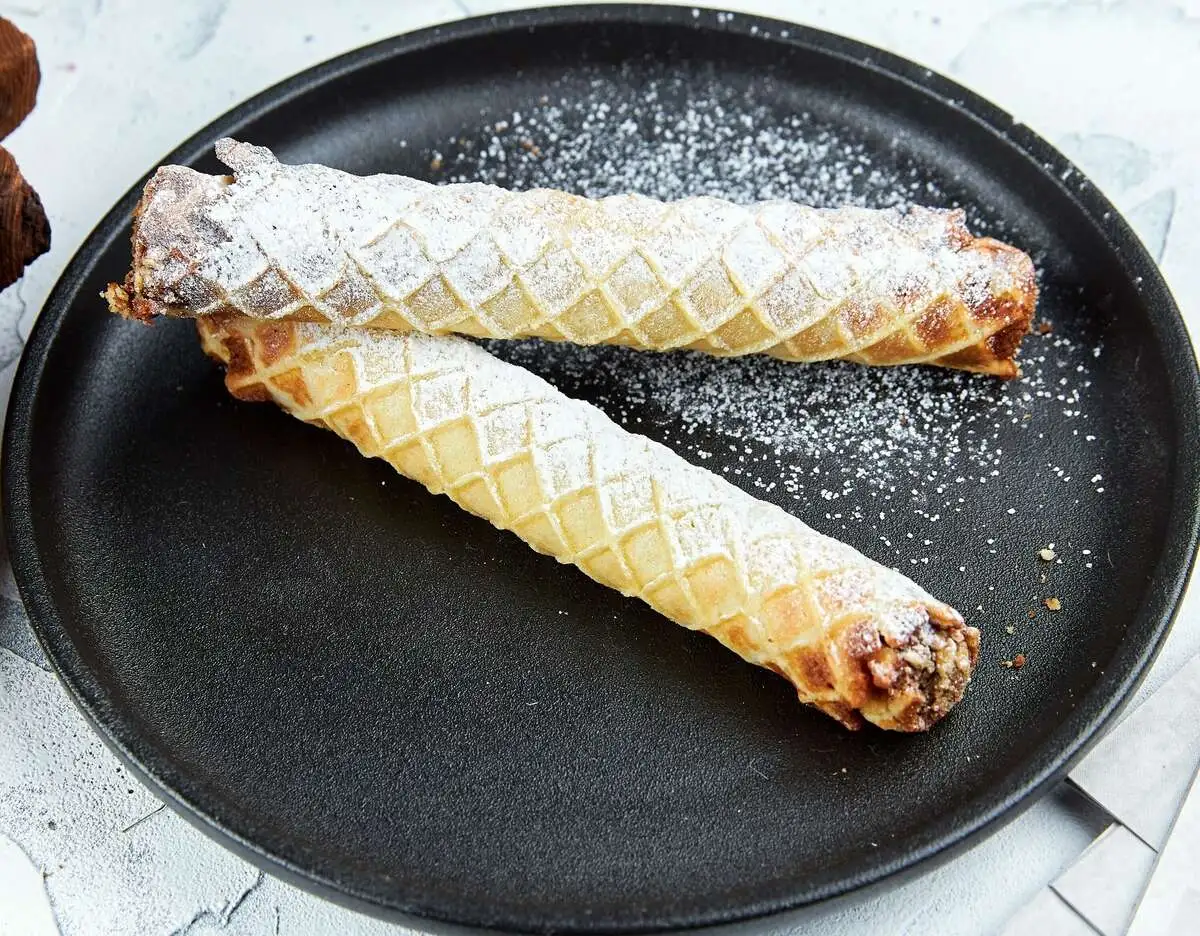 Трубочки со сгущенкой