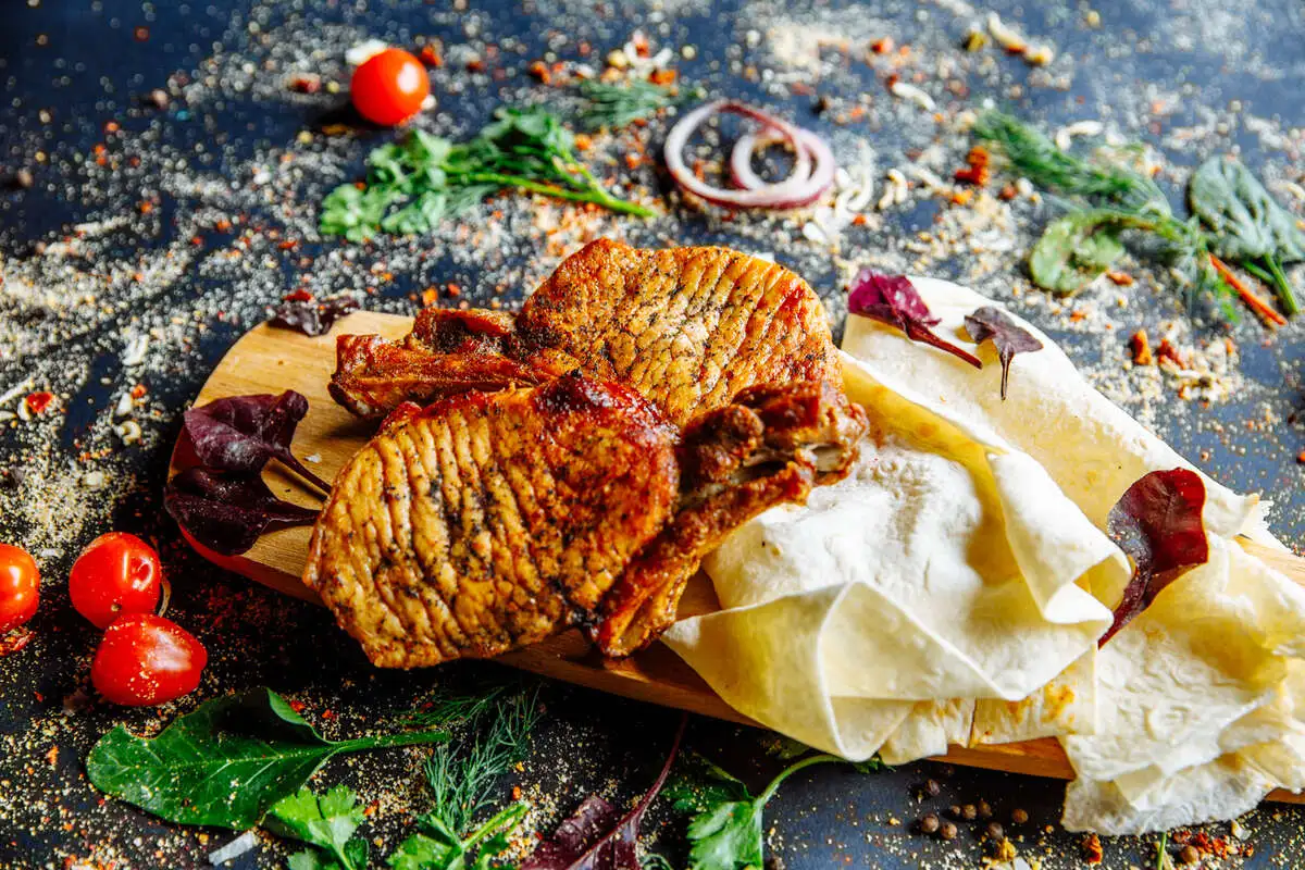 Шашлык из свинины по-кавказски