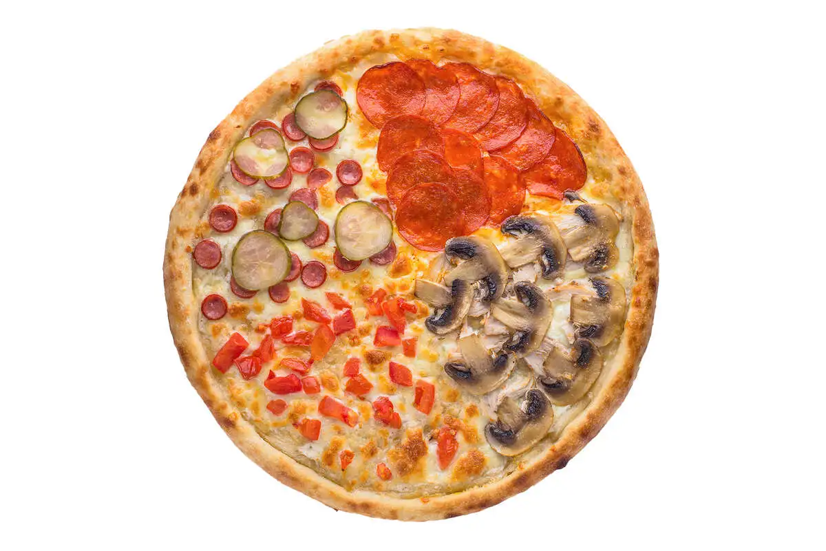 Пицца 4 вкуса 30 см