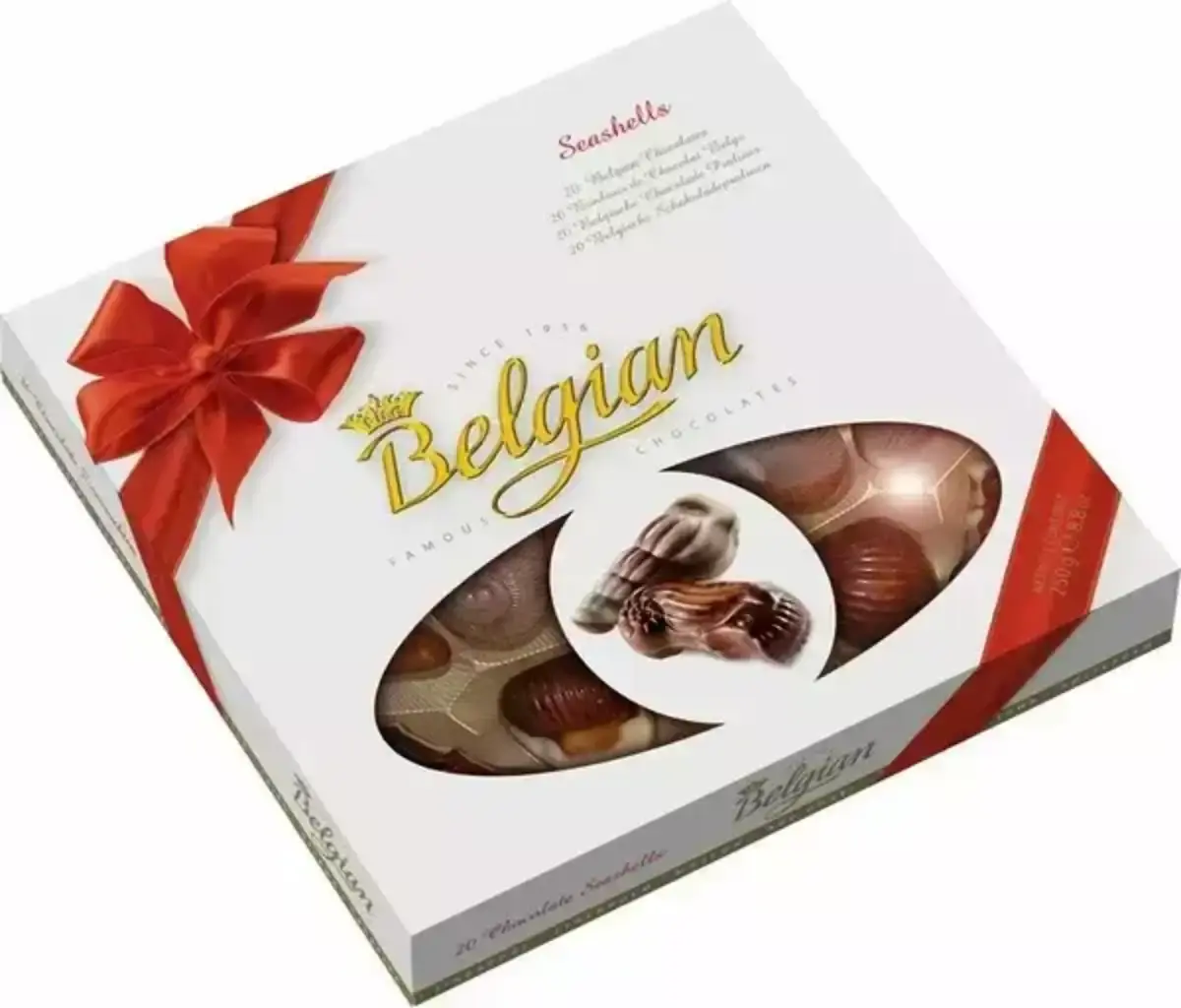 Конфеты BELGIAN Ракушки 250гр.(м)