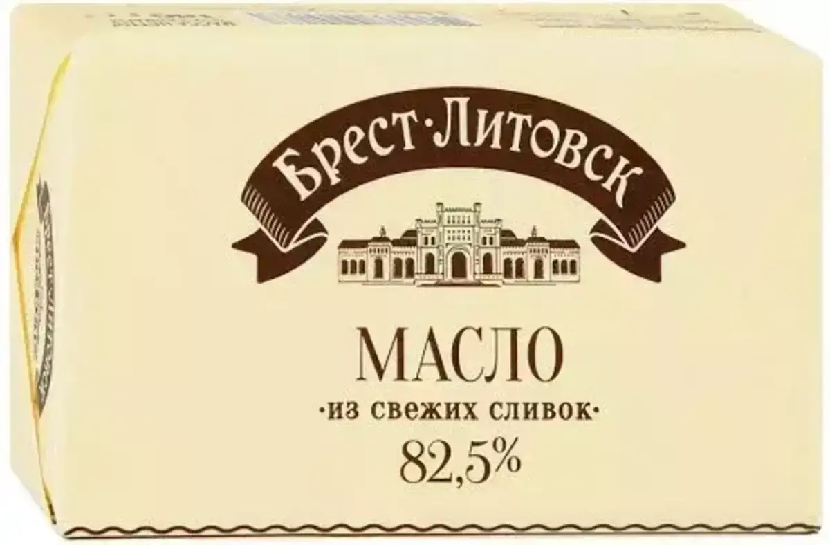 Масло Сливочное Брест-Литовск 82,5% 120Г