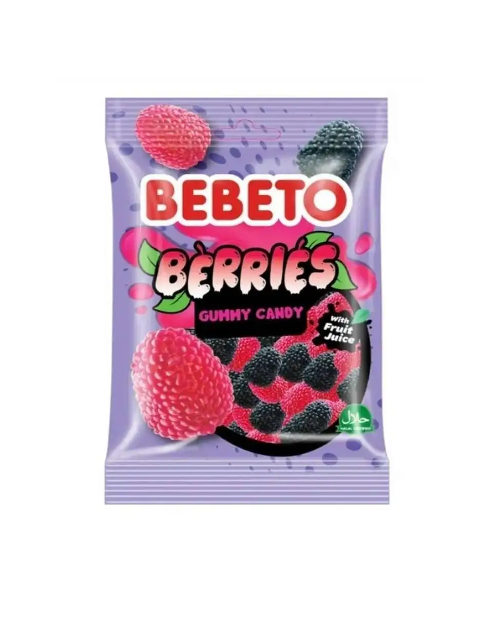 Жеват.Мармелад Бебето Малина/Ежевика 80гр