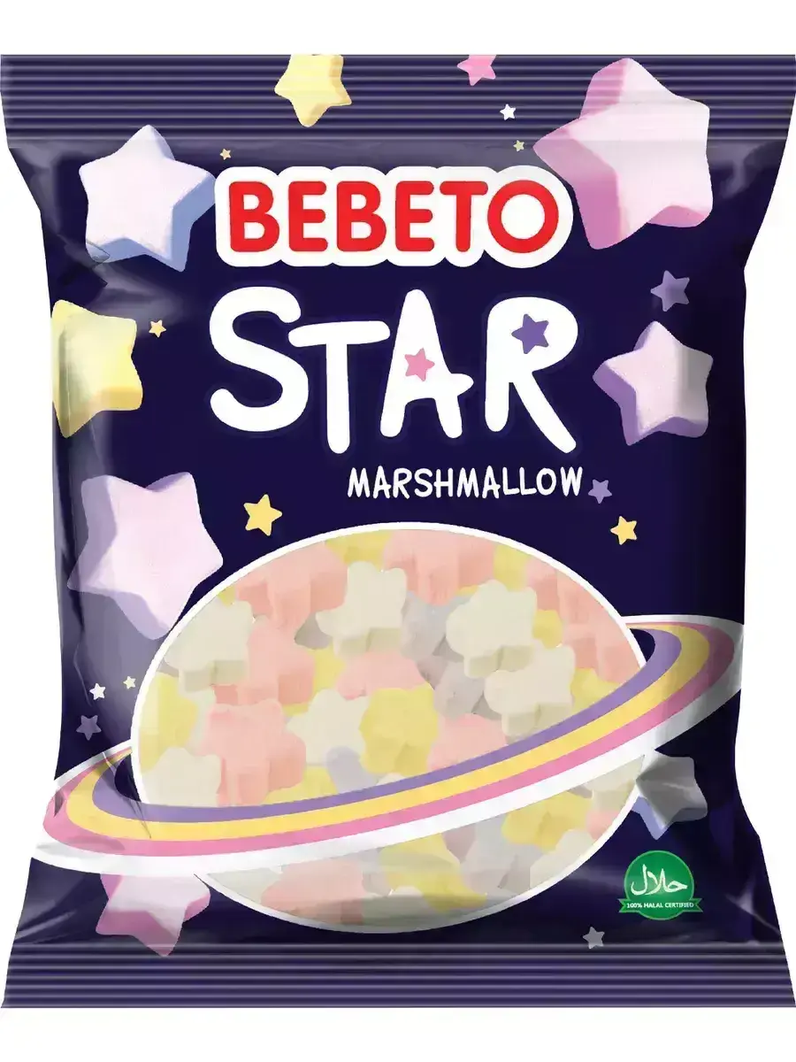 Суфле-маршмеллоу Bebeto Star 30гр.(м)