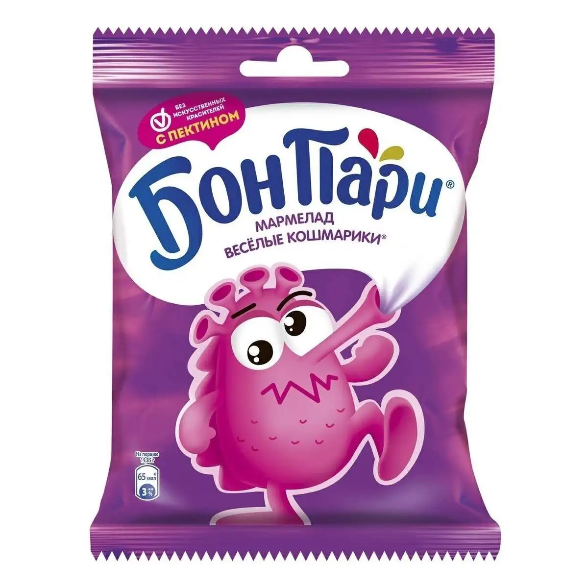 Мармелад Бон Пари Веселые Кошмарики 75г(м)