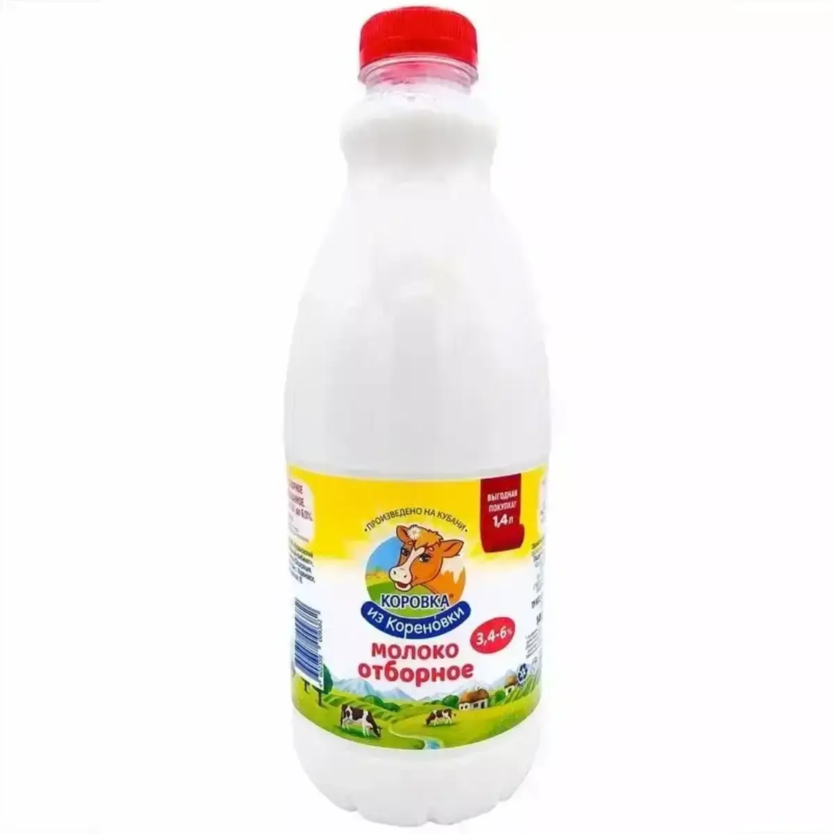 Молоко Отборное КК 3,4%-6% 0,9Л(м)