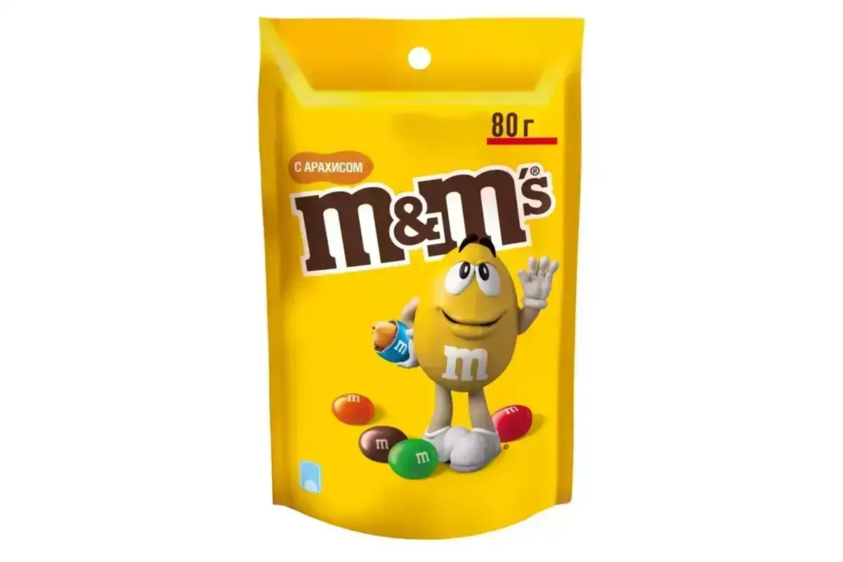 Драже ММ Арахис 80г(м)