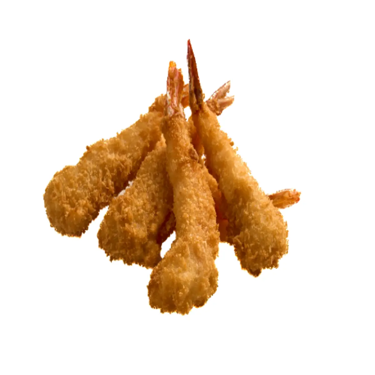 Креветки в кляре.