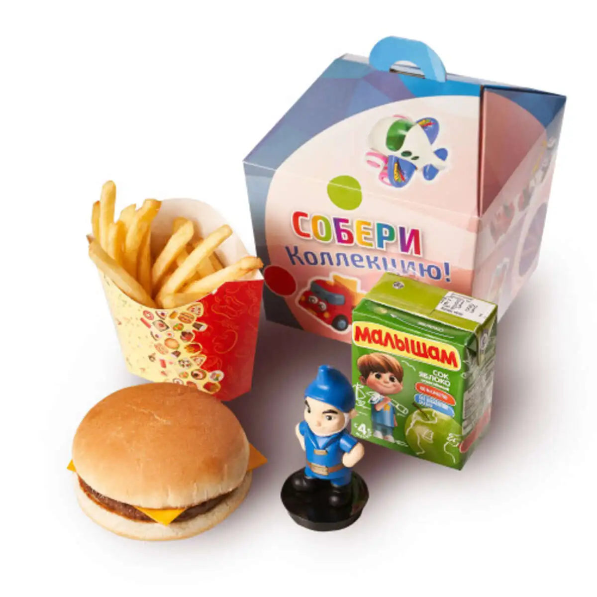 Детский набор №2 с чизбургером
