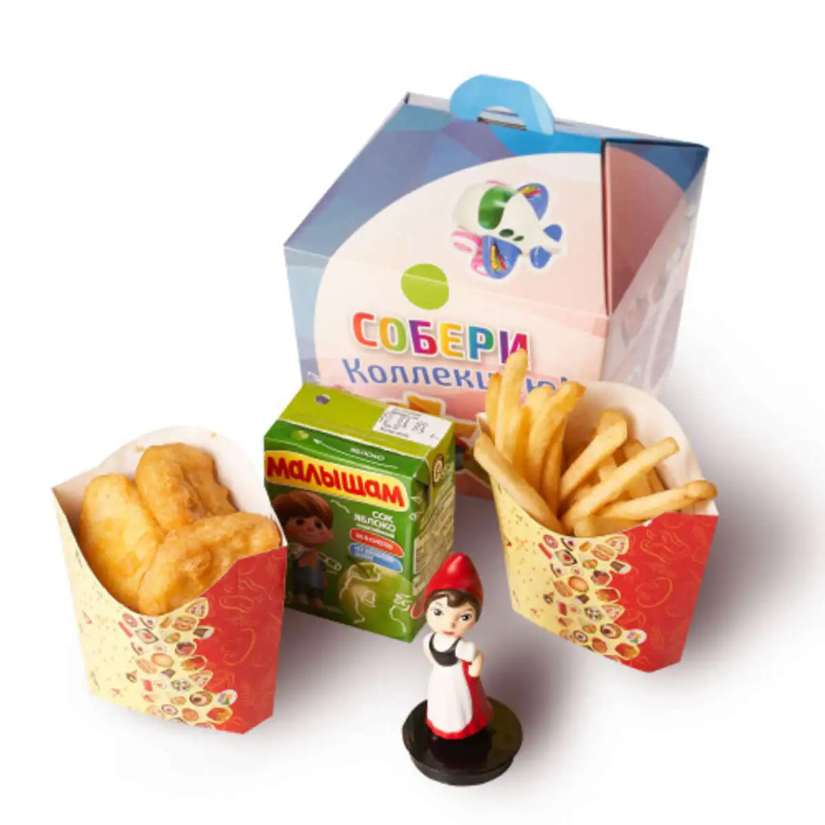 Детский набор №1 с наггетсами
