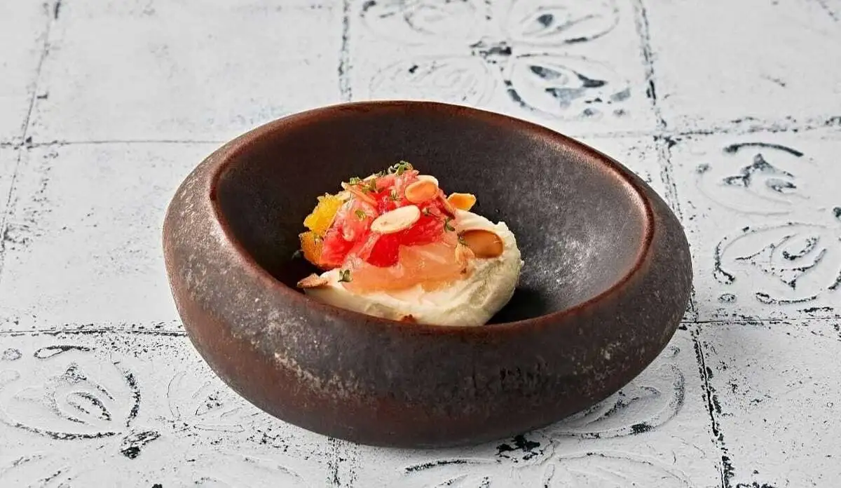 Юдзу Панна-котта с грейпфрутом