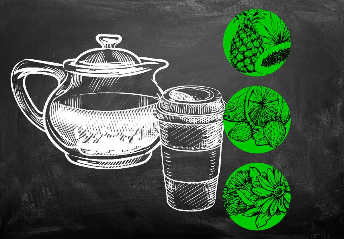 Чай "Сладкий поцелуй" 