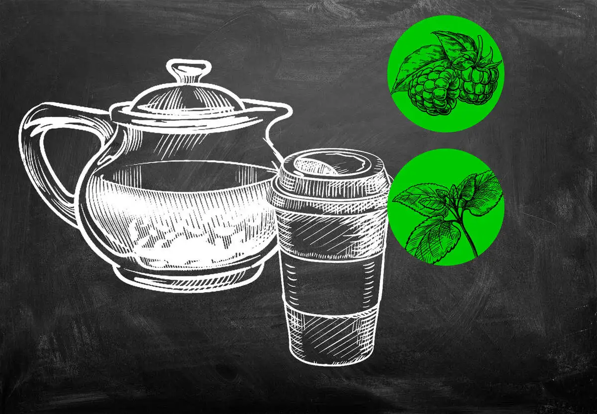 Чай "Малина Мята"