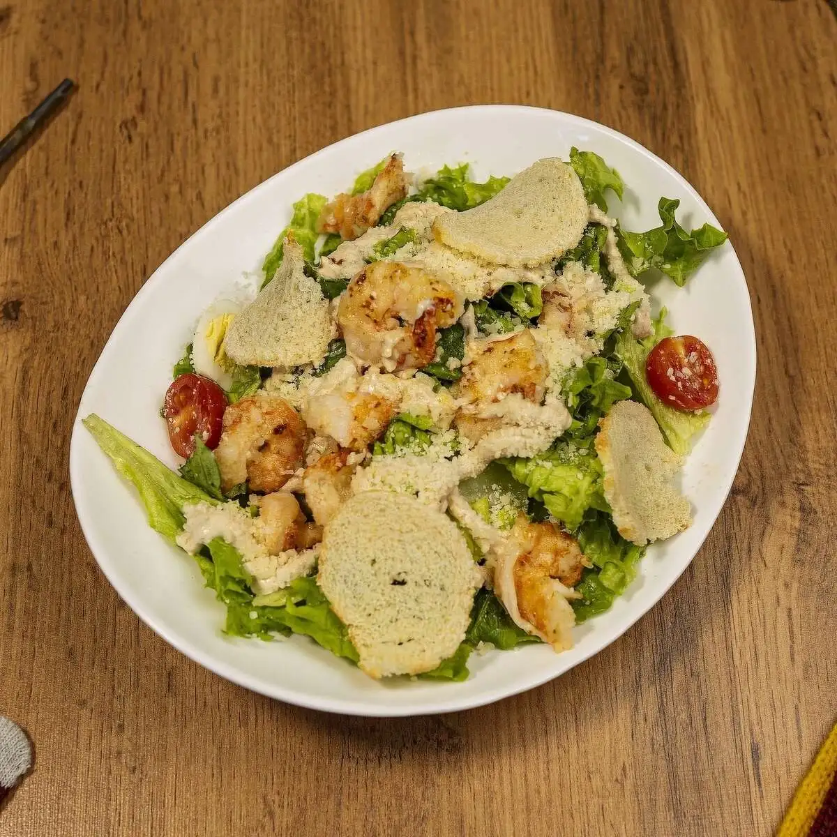 Цезарь с креветками