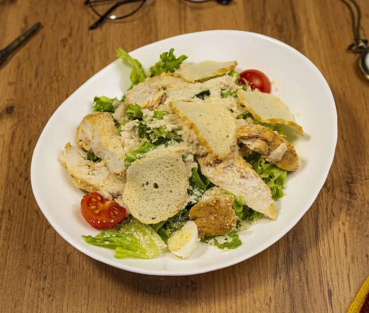 Цезарь с курицей