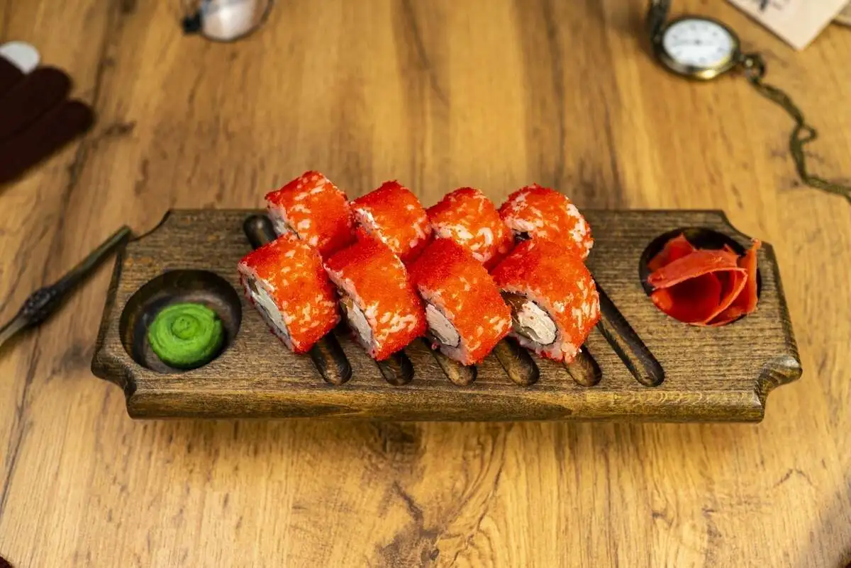 Калифорния с лососем