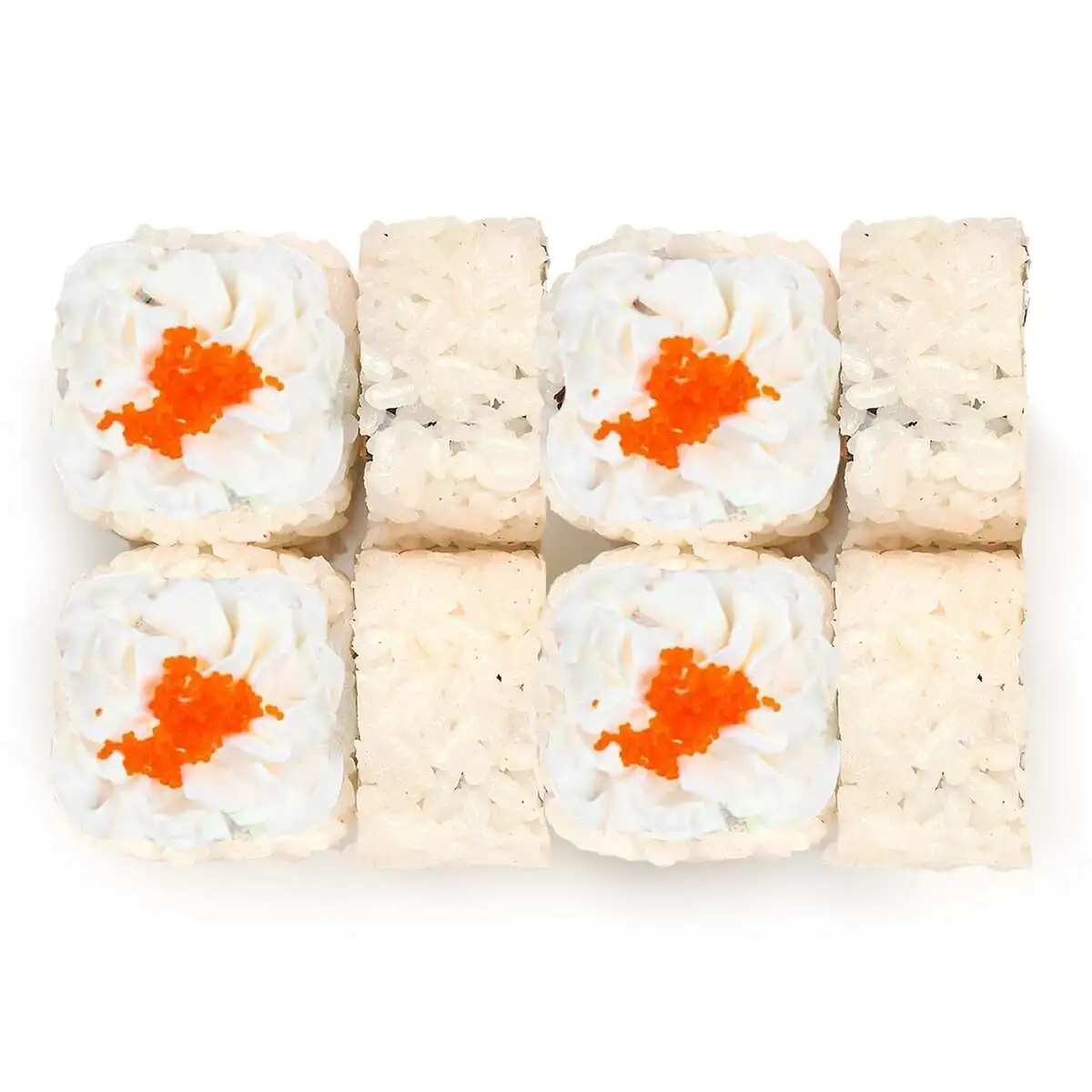 Роллы "Креветка, Краб и Чиз"