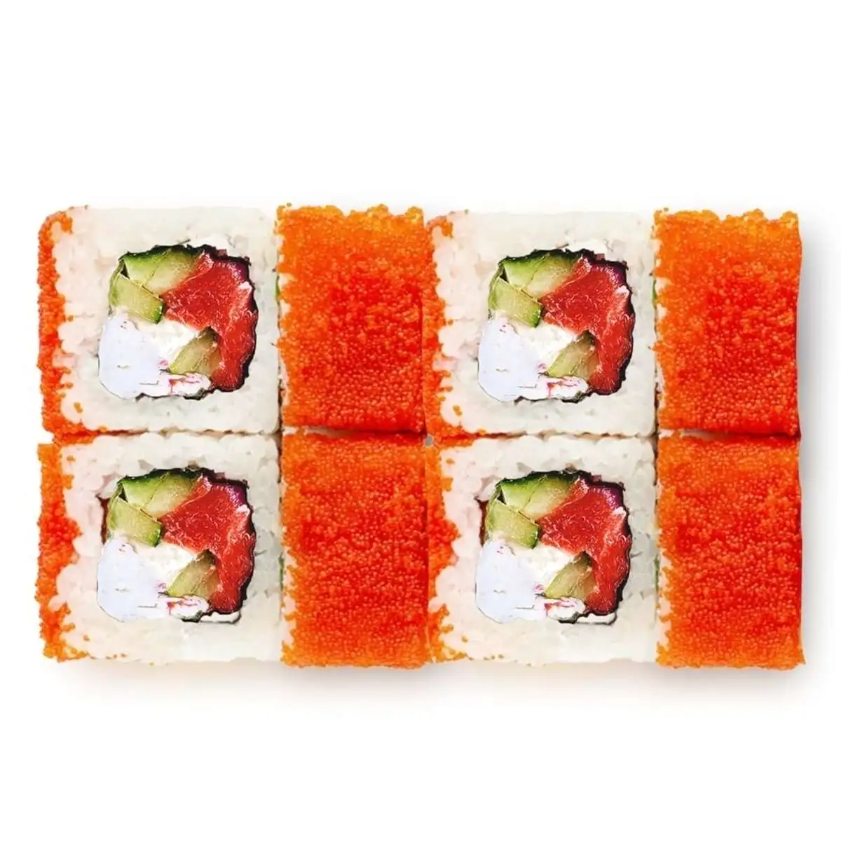 Роллы "Лосось, Краб и Чиз" 