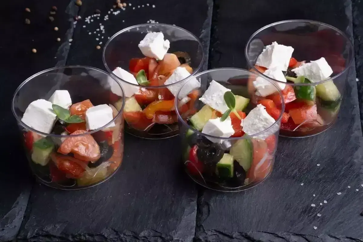 Мини-салат "Греческий" 4 шт.