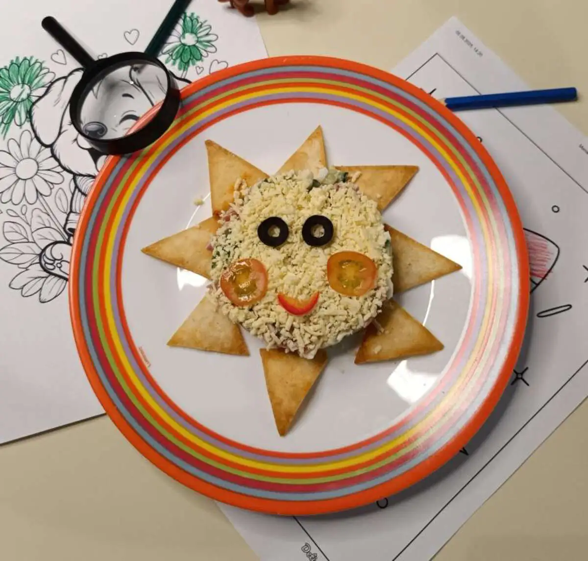 Салат Солнышко