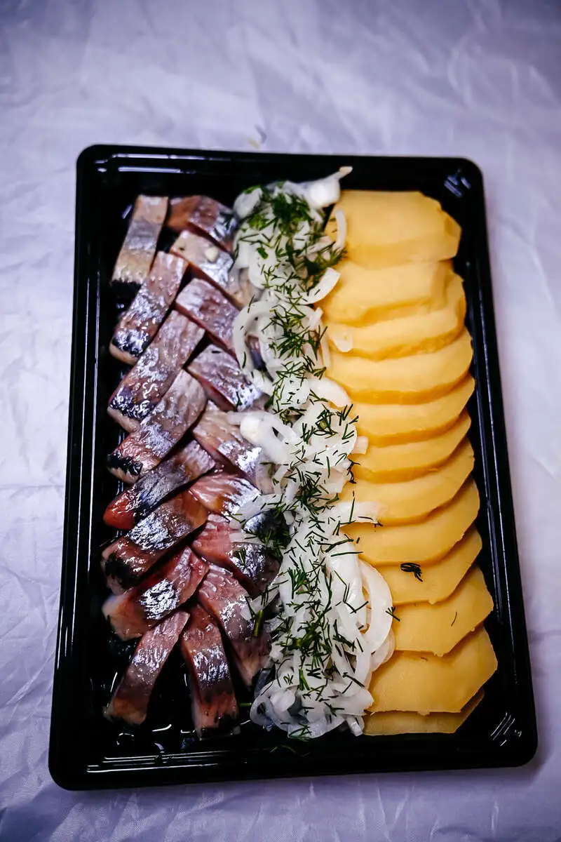 Селедочка с картофелем по-русски 