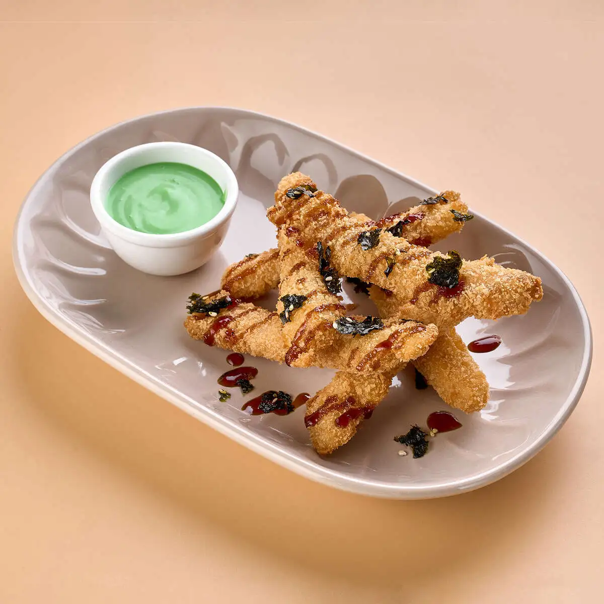 Лосось в панировке спайси