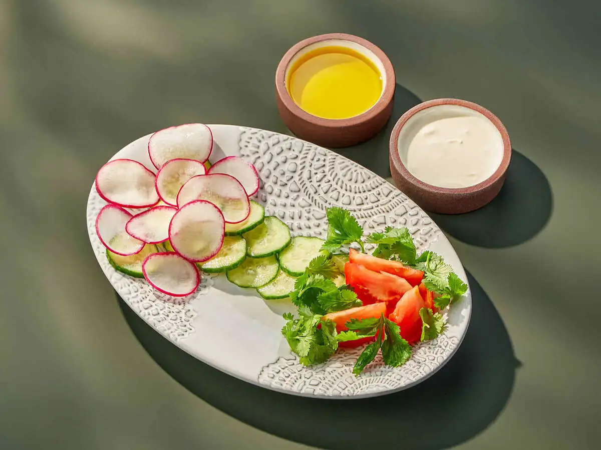 Грузинский овощной салат