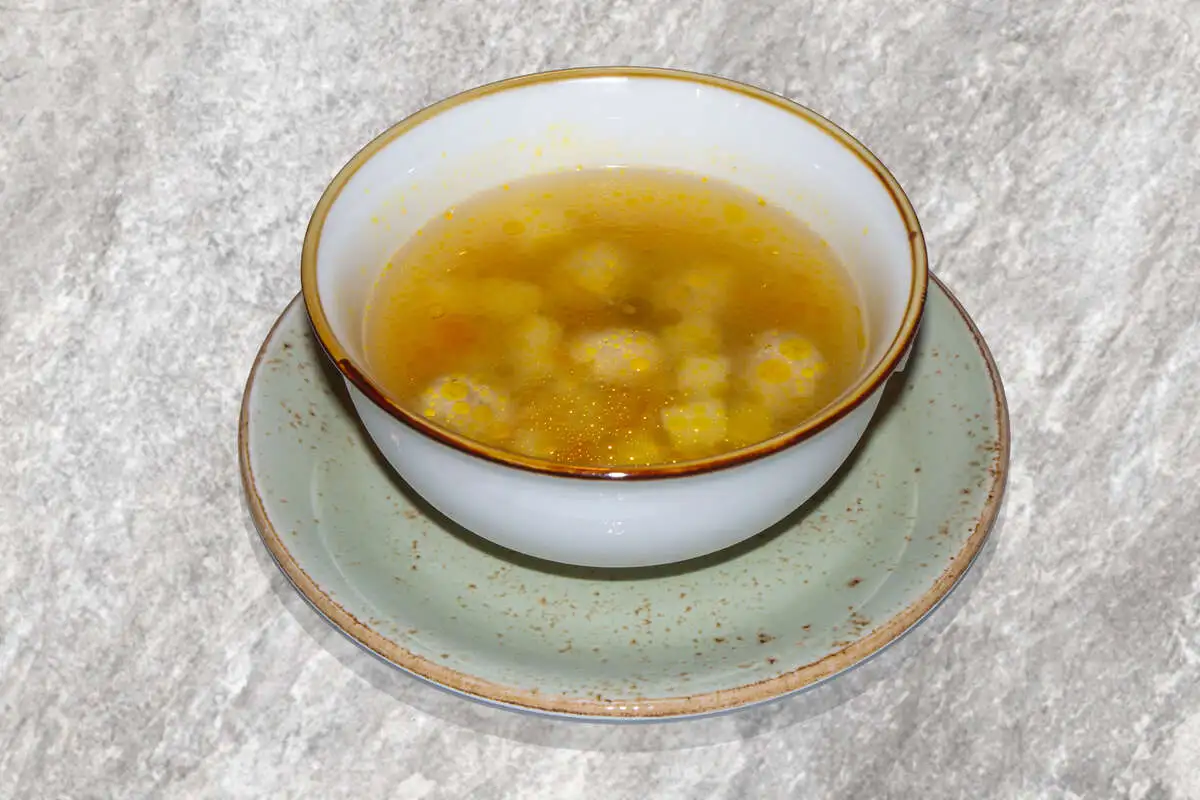 Суп с фрикадельками