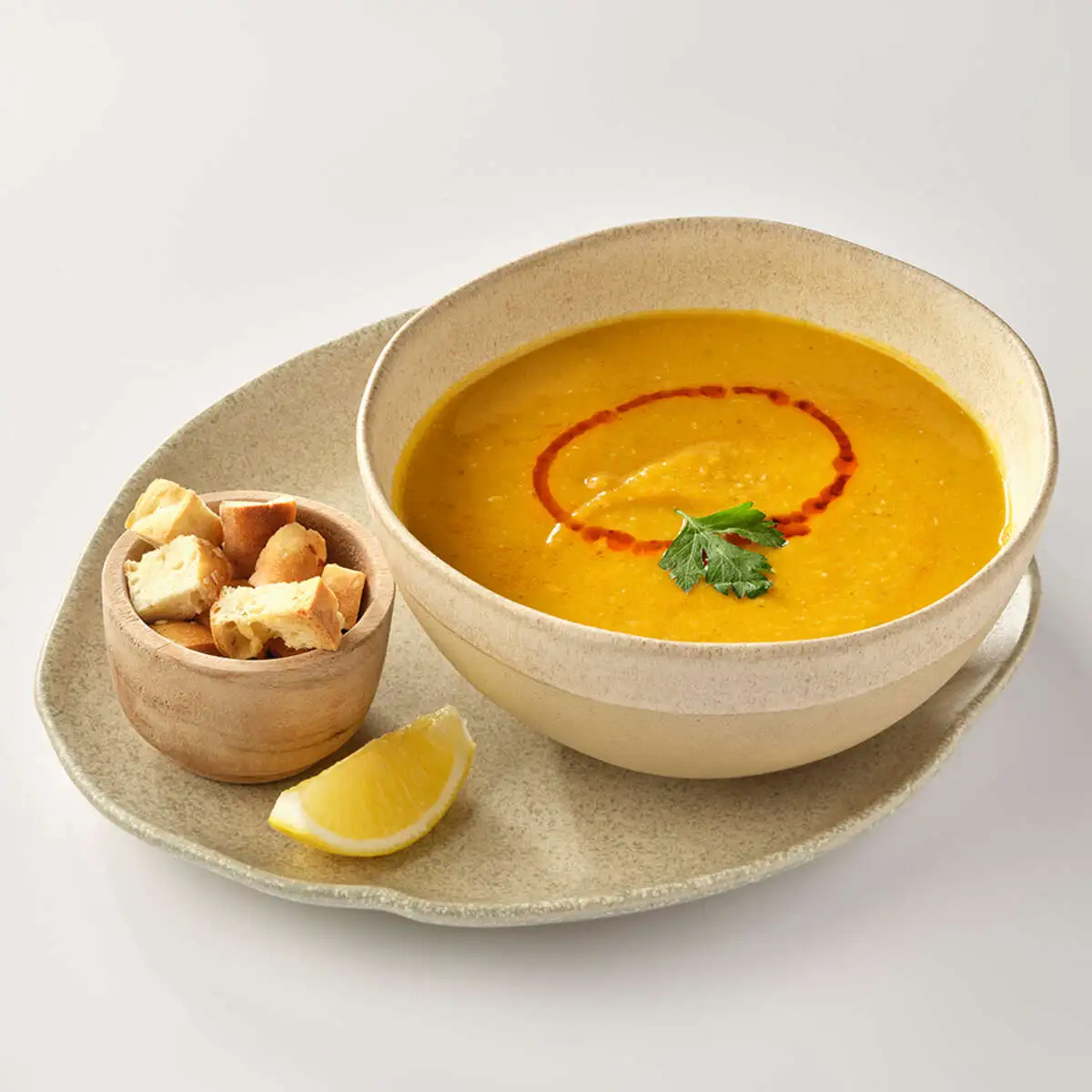 Чечевичный крем-суп