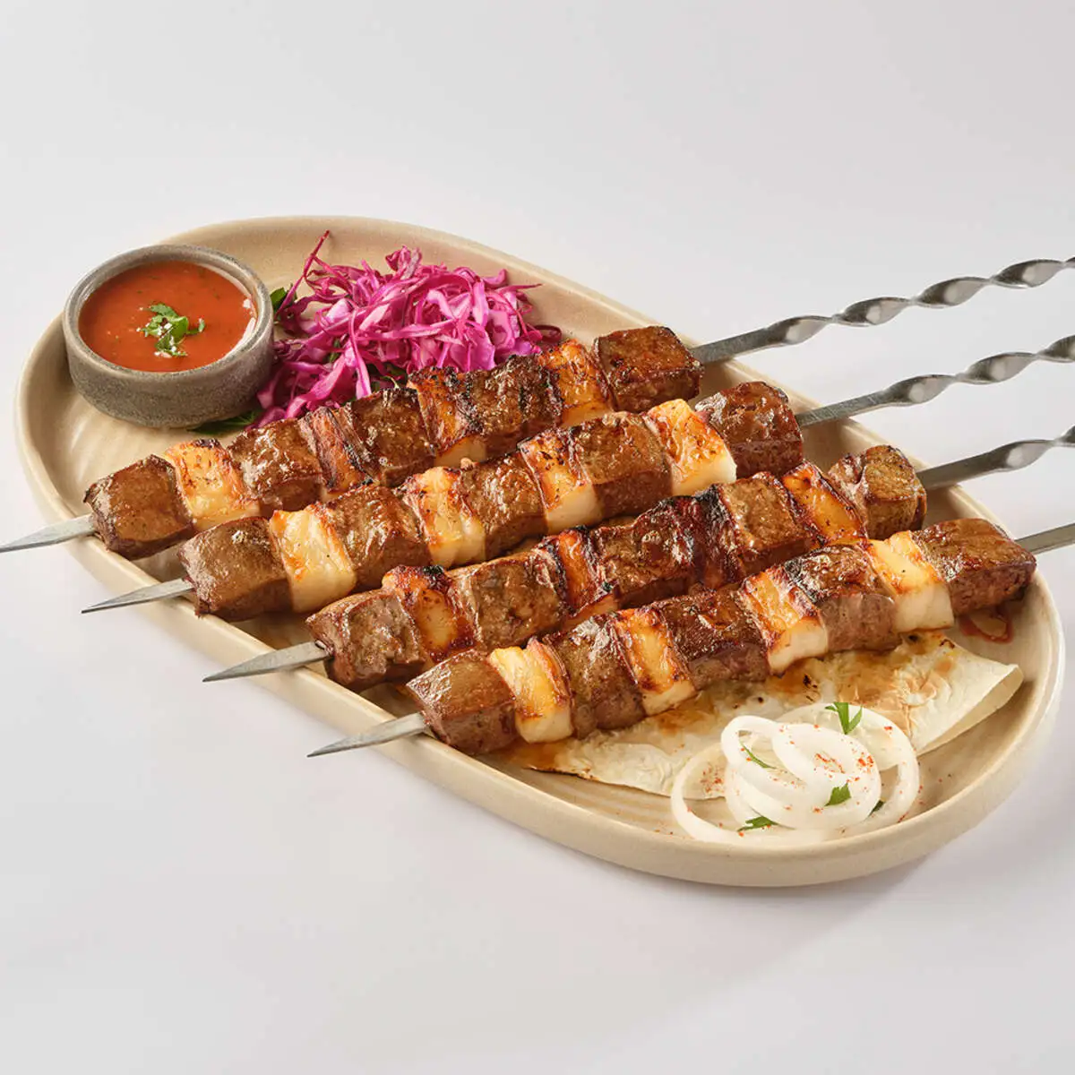 Шашлык из печени