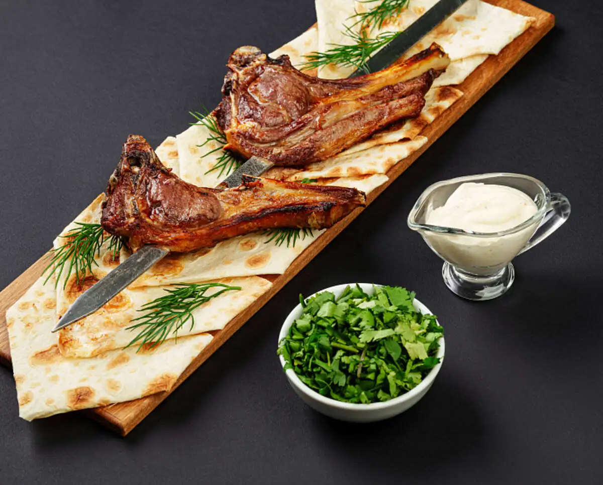 Баранина антрекот 