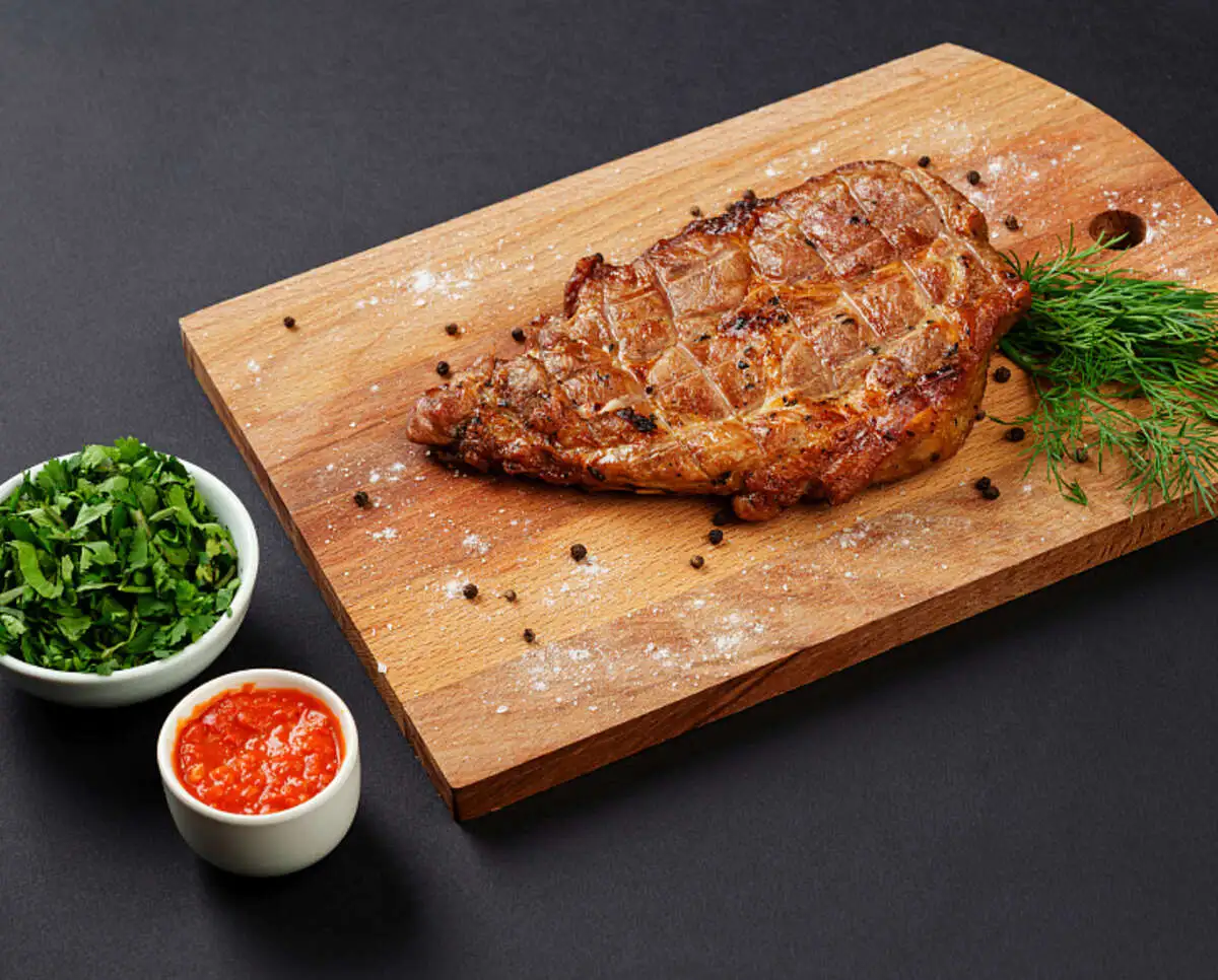 Стейк свинина 